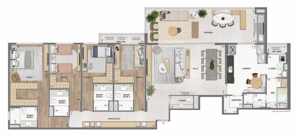 Cobertura, 3 quartos, 287 m² - Foto 39