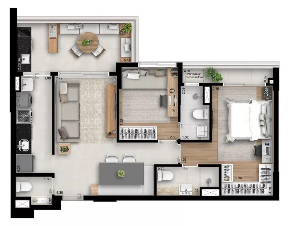 Cobertura, 2 quartos, 269 m² - Foto 16