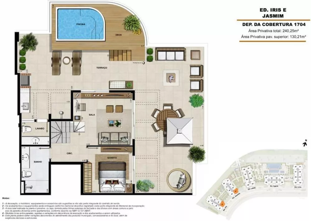 Cobertura, 3 quartos, 165 m² - Foto 37