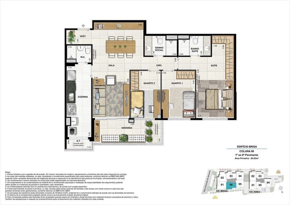 Apartamento, 3 quartos, 90 m² - Foto 23