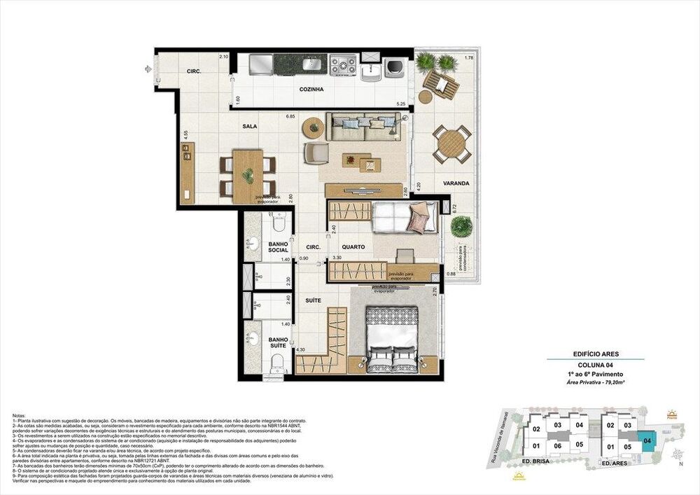 Apartamento, 3 quartos, 90 m² - Foto 21