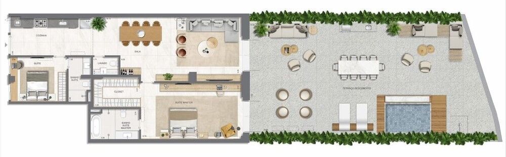 Apartamento à venda com 4 quartos, 211m² - Foto 7