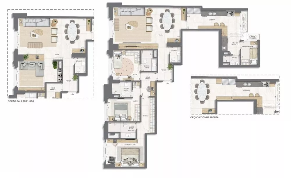 Apartamento, 4 quartos, 211 m² - Foto 72