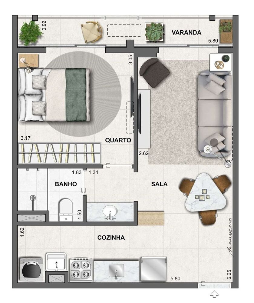 Apartamento, 2 quartos, 137 m² - Foto 26
