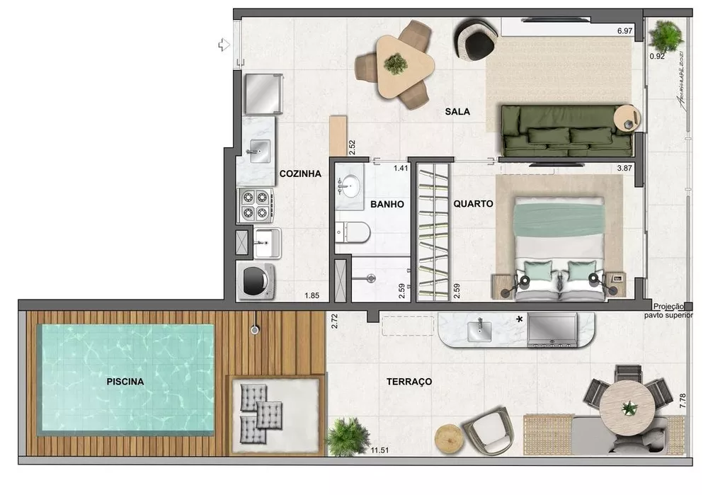 Apartamento, 2 quartos, 137 m² - Foto 27