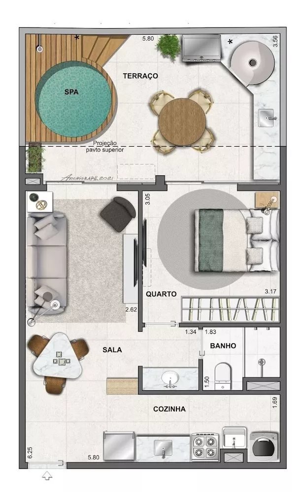 Apartamento, 2 quartos, 137 m² - Foto 14