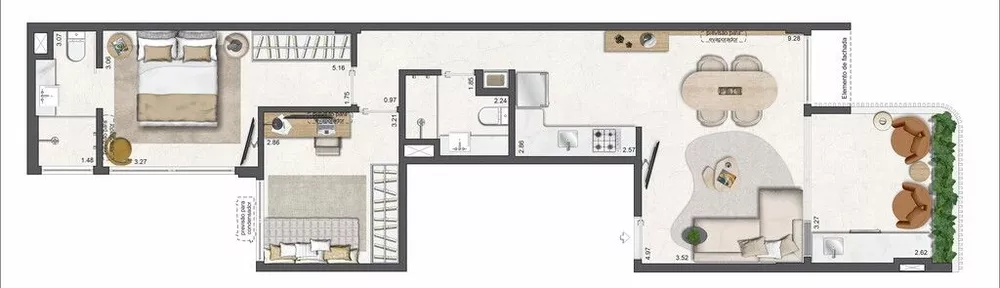 Cobertura, 2 quartos, 143 m² - Foto 17