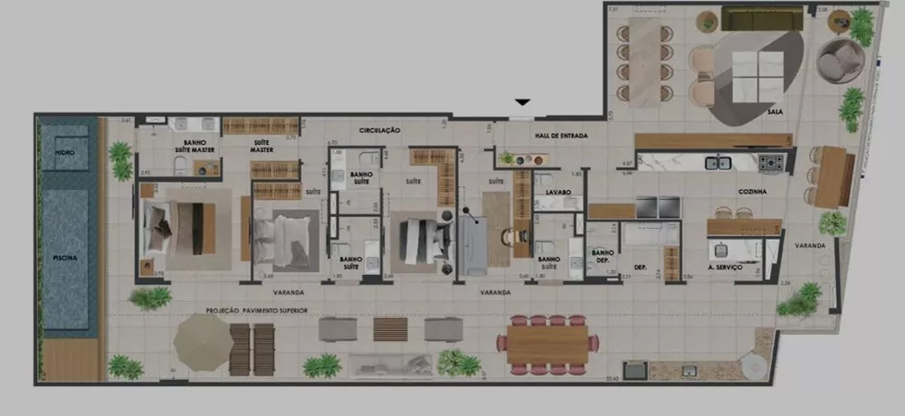 Apartamento, 4 quartos, 295 m² - Foto 10