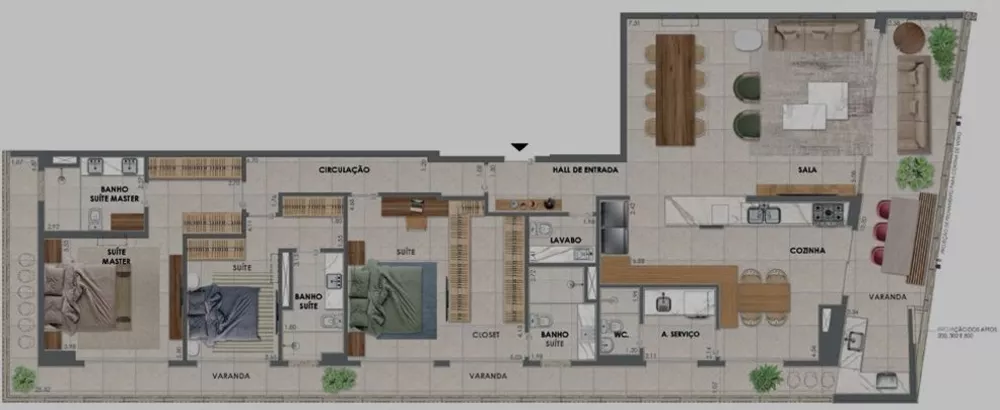 Apartamento, 4 quartos, 295 m² - Foto 9