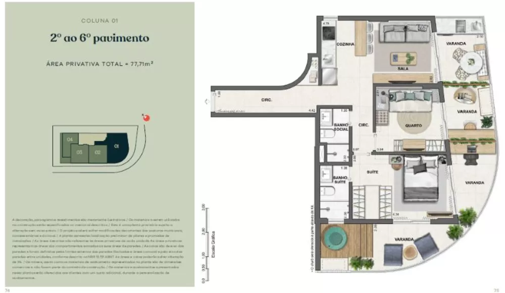 Cobertura, 187 m² - Foto 2