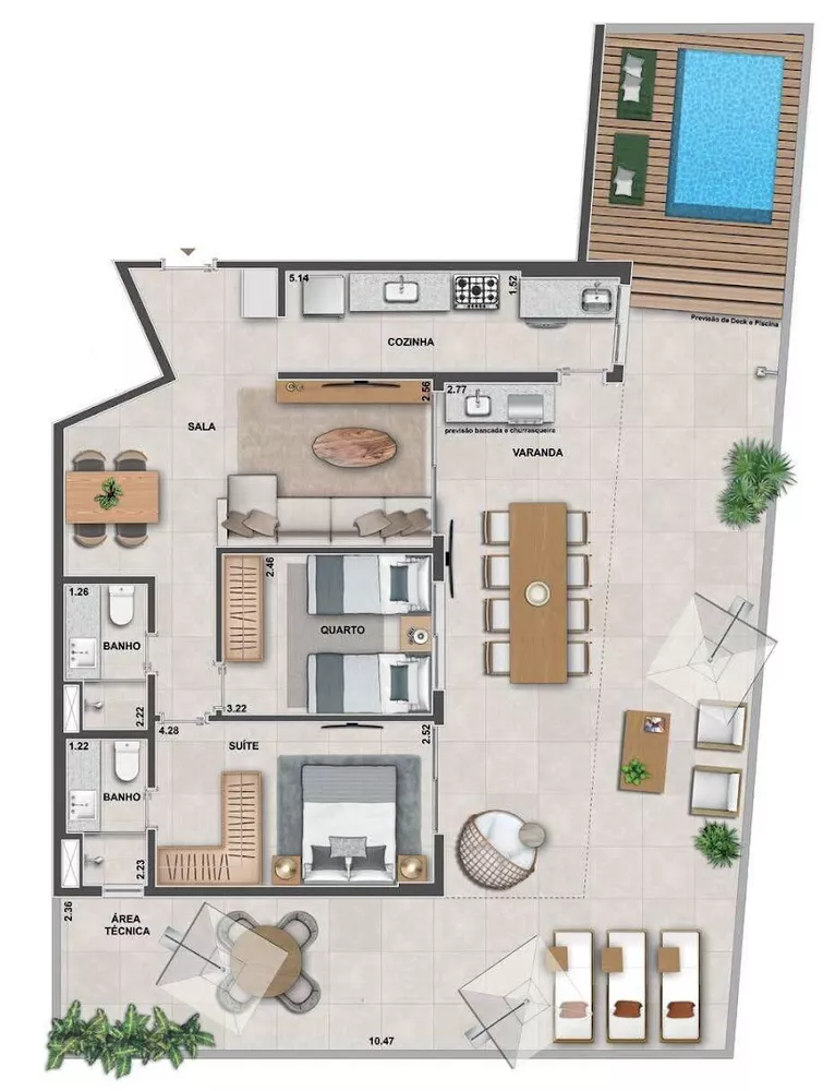 Cobertura, 3 quartos, 200 m² - Foto 33
