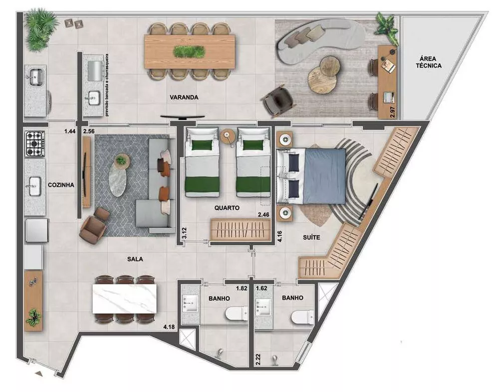 Cobertura, 3 quartos, 200 m² - Foto 27
