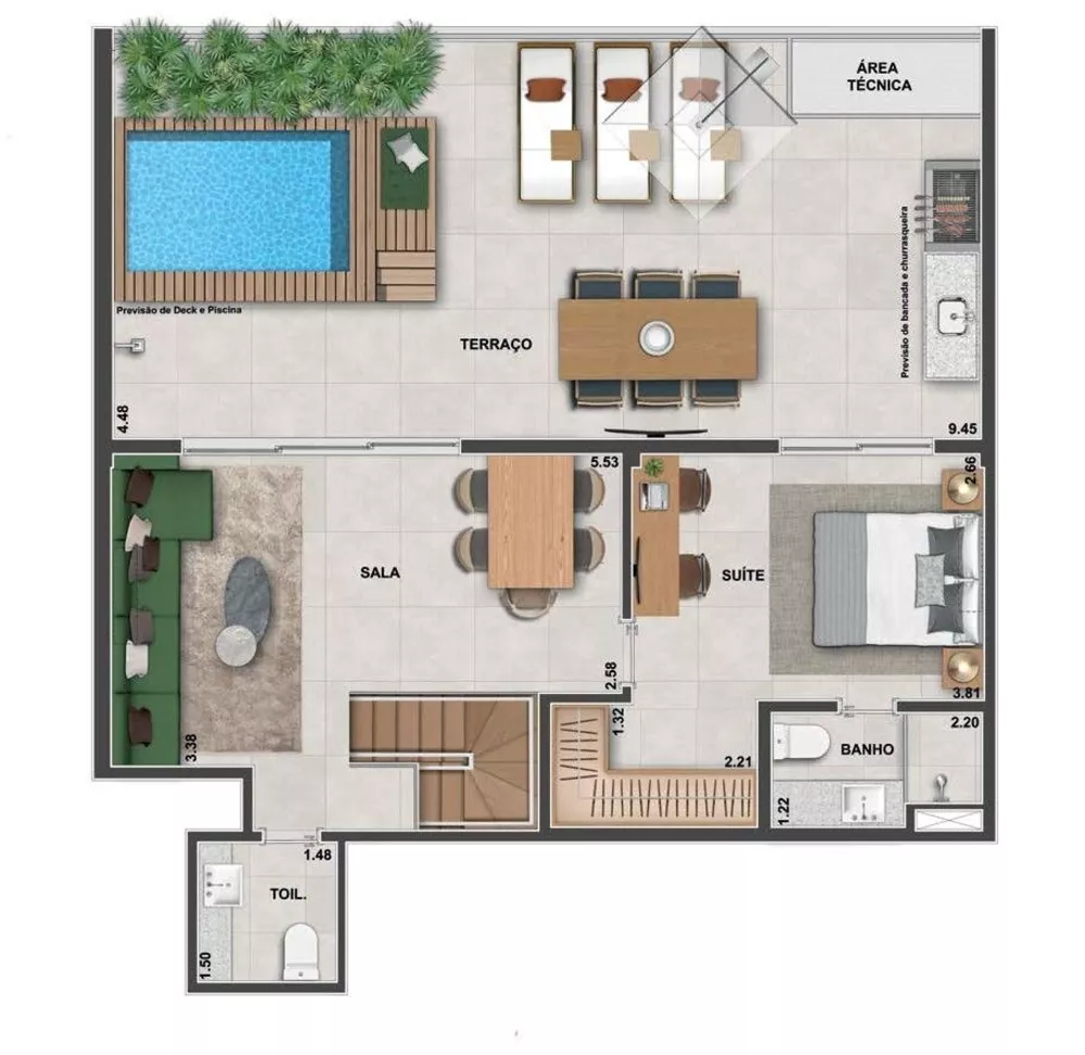 Cobertura, 3 quartos, 200 m² - Foto 20