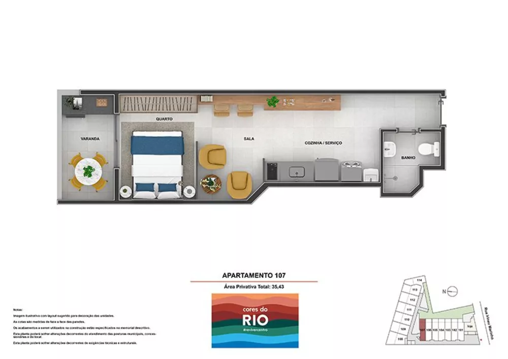 Apartamento, 1 quarto, 47 m² - Foto 23