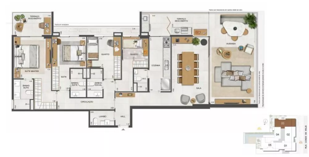 Apartamento, 4 quartos, 166 m² - Foto 4