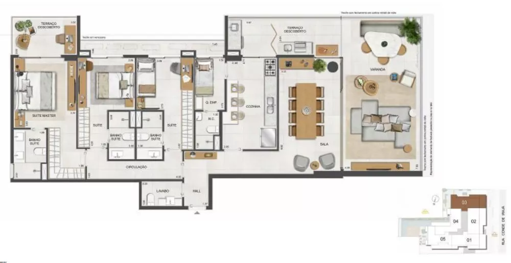 Apartamento, 4 quartos, 166 m² - Foto 26