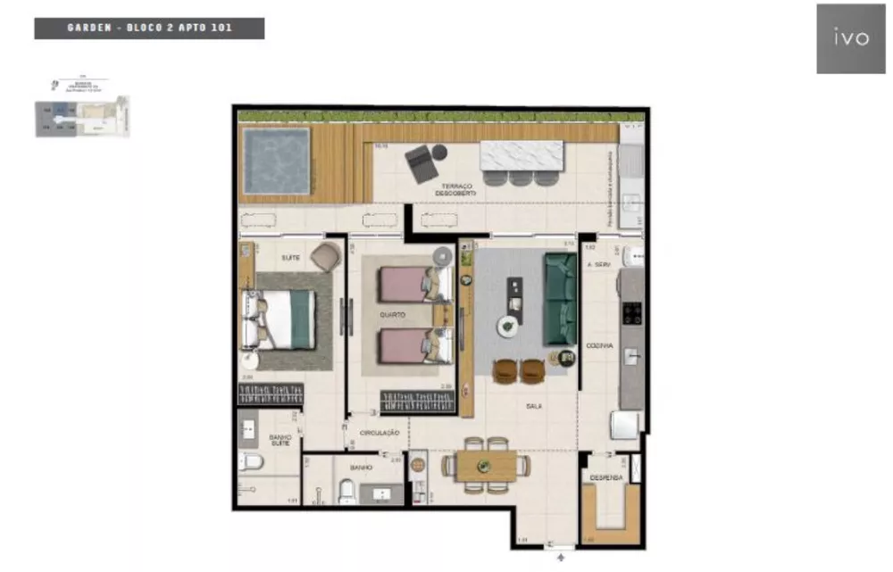 Cobertura, 4 quartos, 209 m² - Foto 13