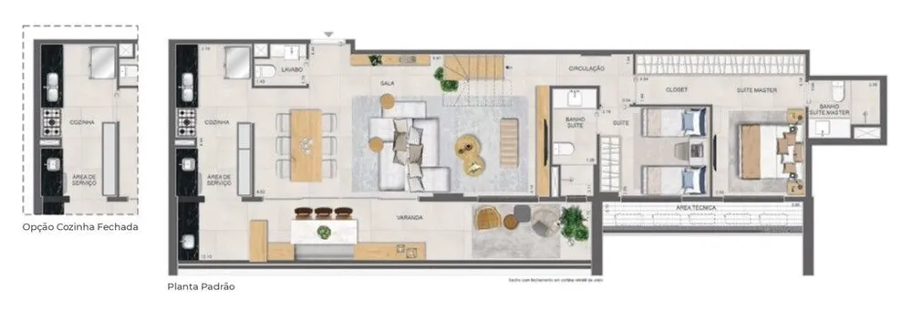 Cobertura, 3 quartos, 238 m² - Foto 33