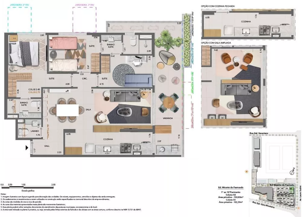Apartamento, 3 quartos, 102 m² - Foto 8