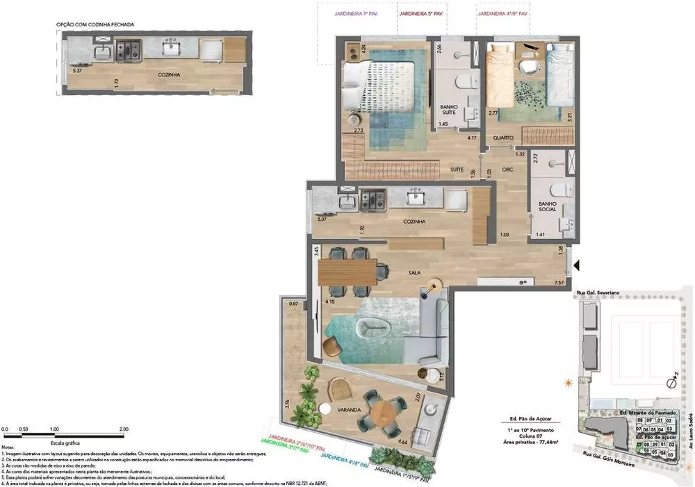 Apartamento, 3 quartos, 102 m² - Foto 5