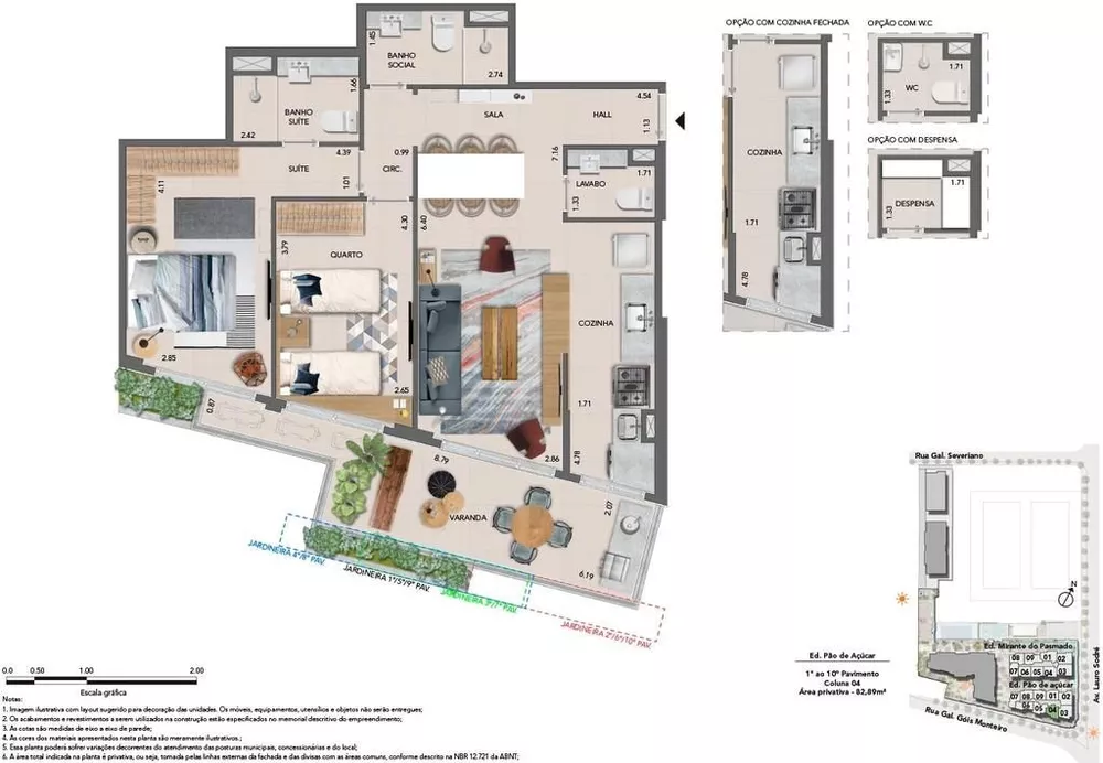 Apartamento, 3 quartos, 102 m² - Foto 7
