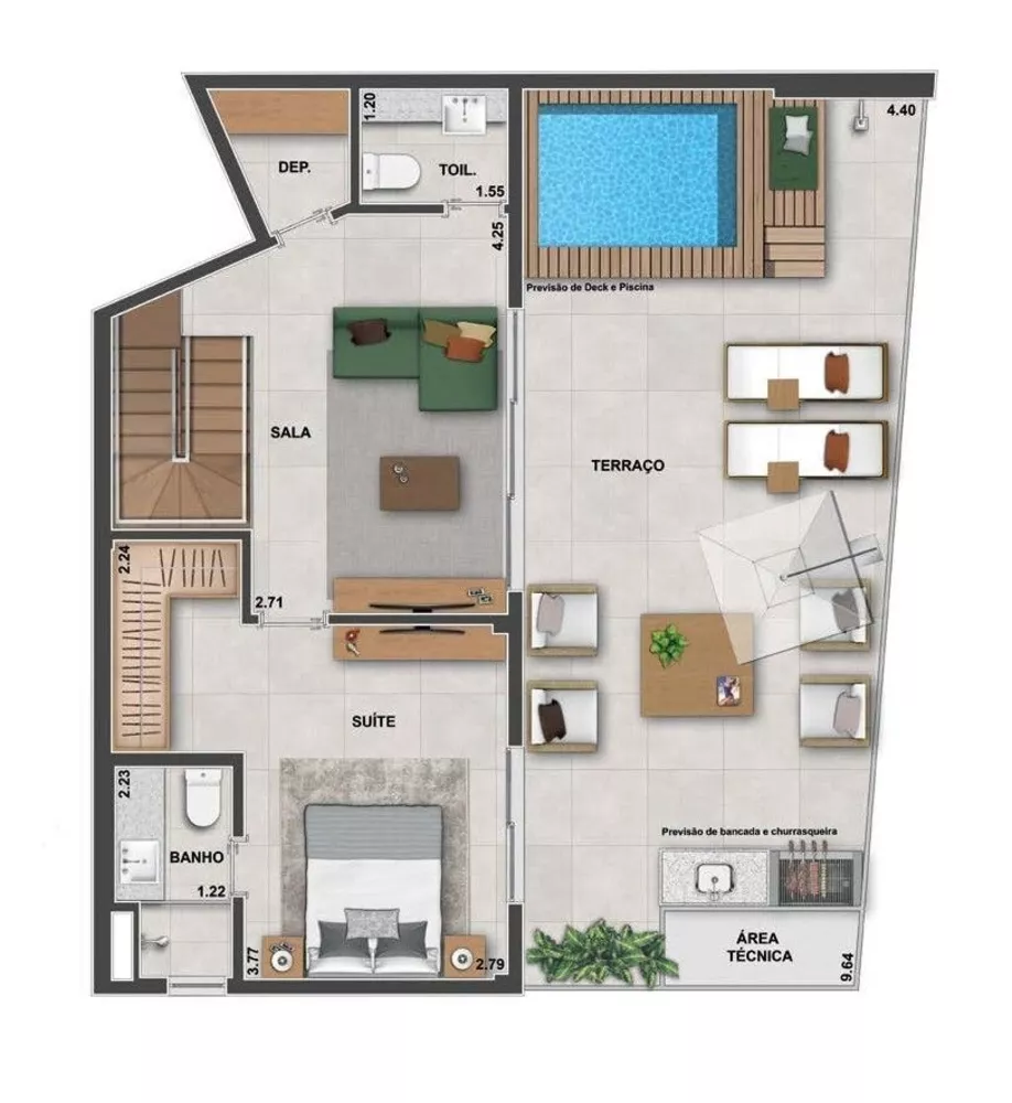 Apartamento, 3 quartos, 127 m² - Foto 30