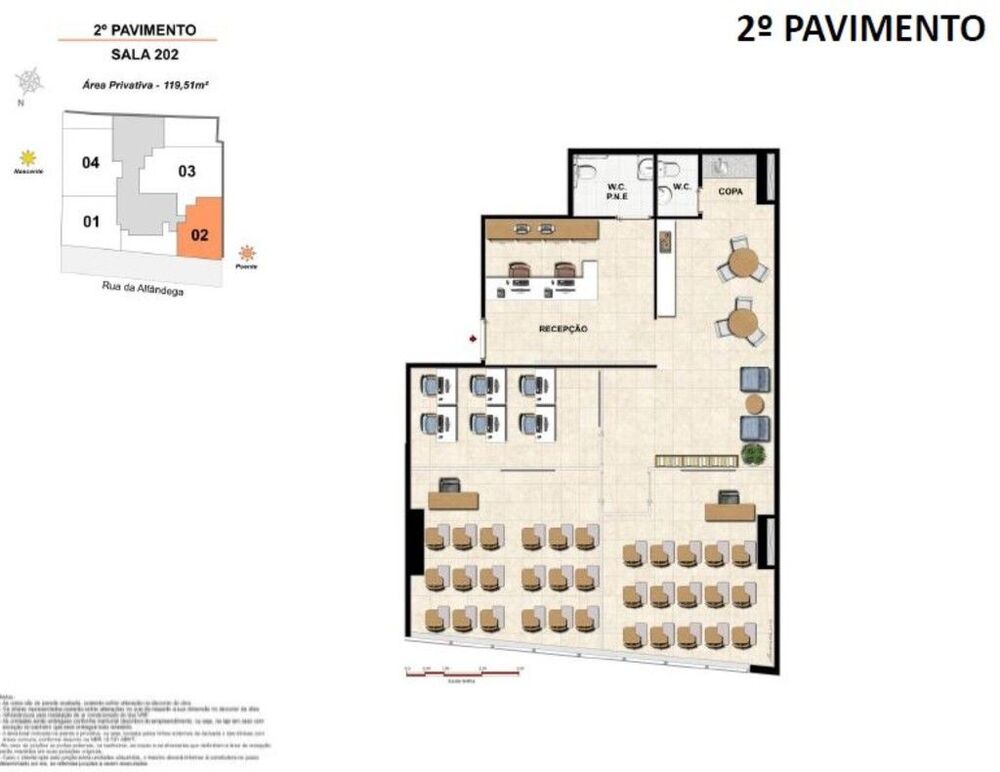 Sala-Conjunto, 148 m² - Foto 2