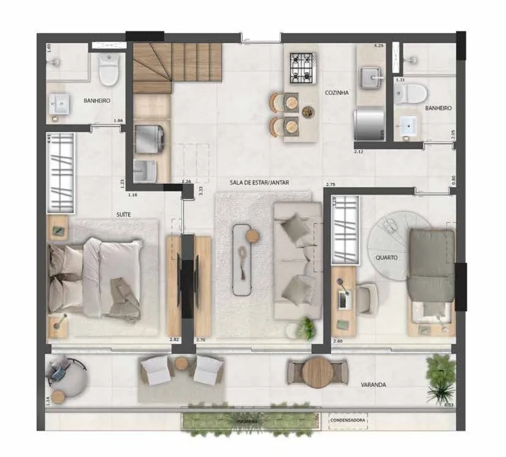 Apartamento, 2 quartos, 71 m² - Foto 34