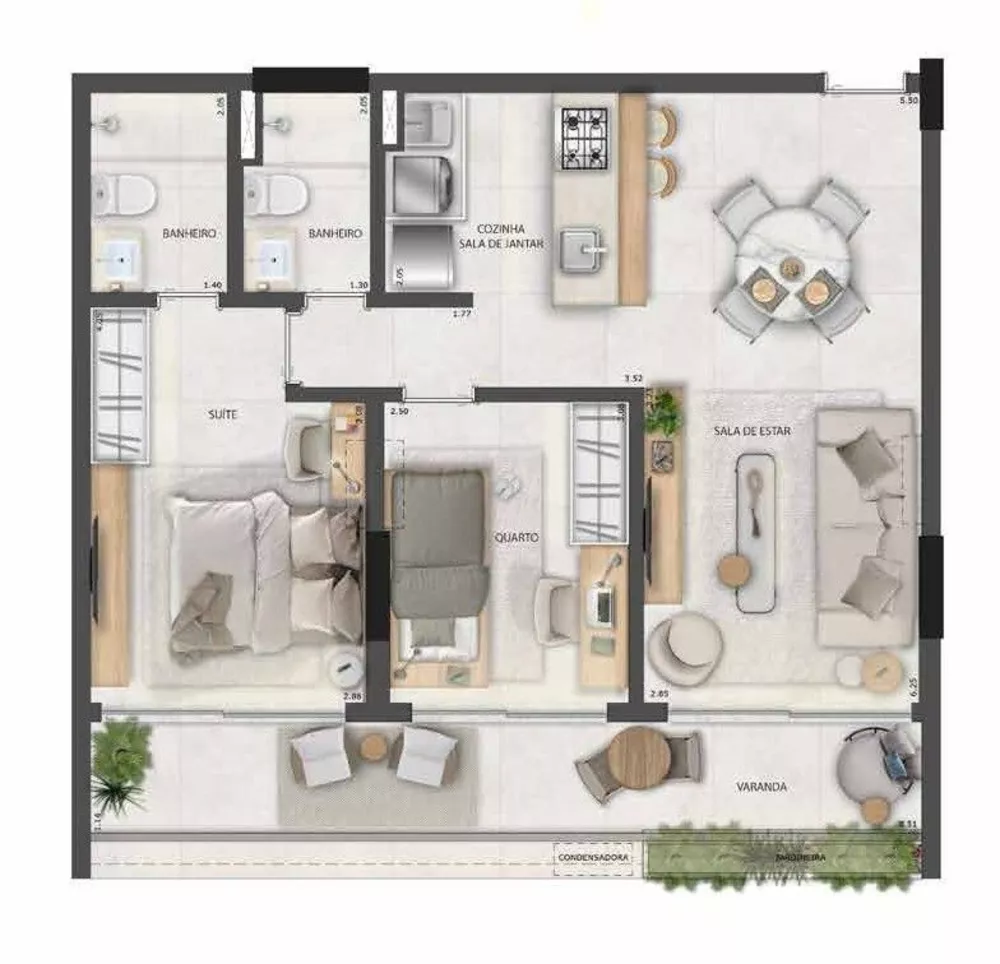 Apartamento, 2 quartos, 71 m² - Foto 15
