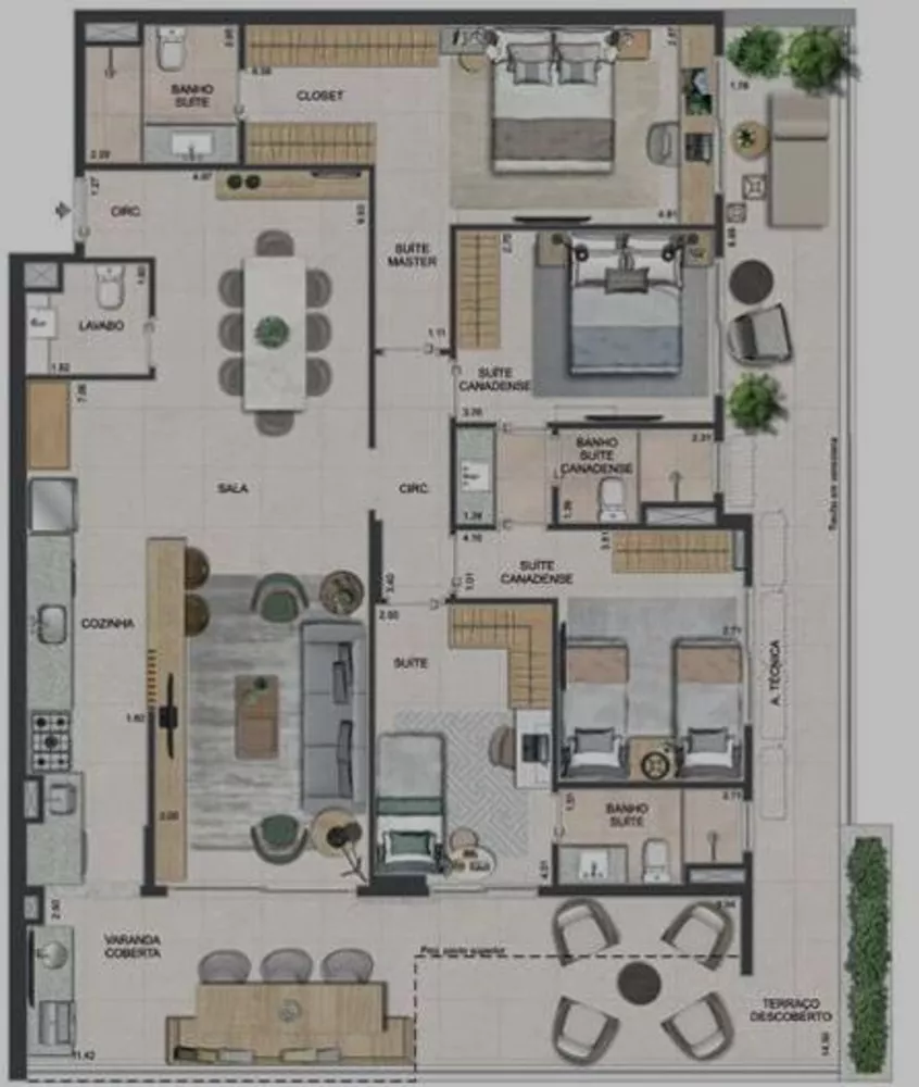 Apartamento, 2 quartos, 77 m² - Foto 19