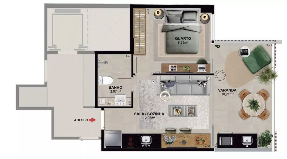Apartamento, 4 quartos, 185 m² - Foto 1
