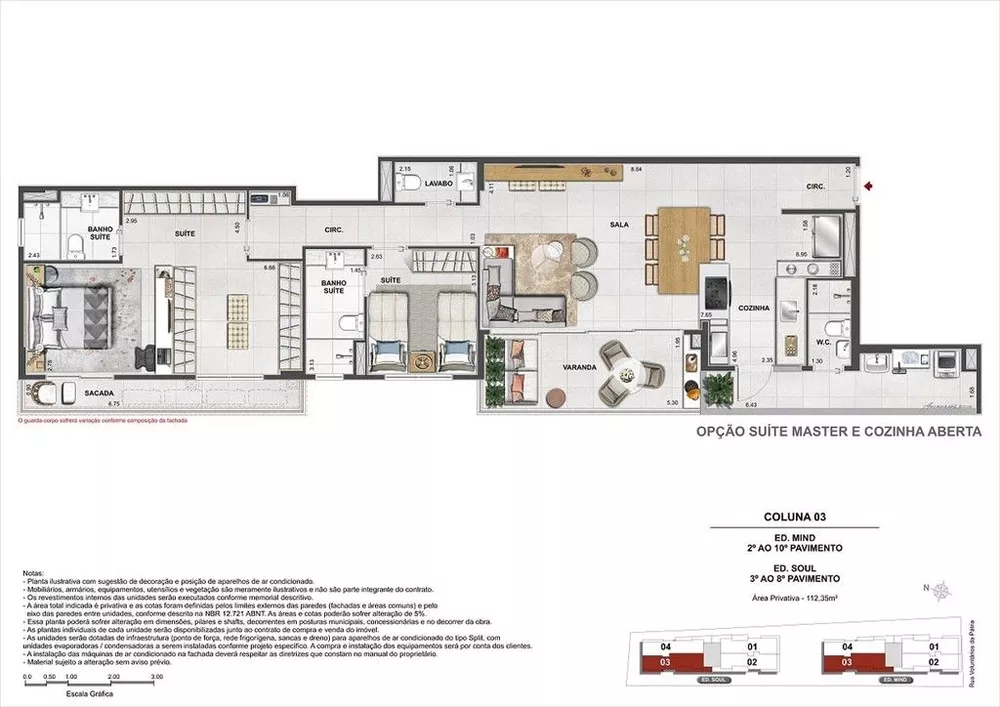 Apartamento, 3 quartos, 113 m² - Foto 37