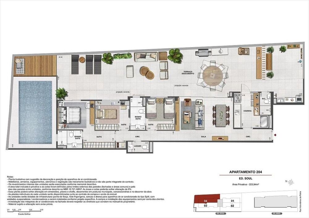 Apartamento, 3 quartos, 113 m² - Foto 29