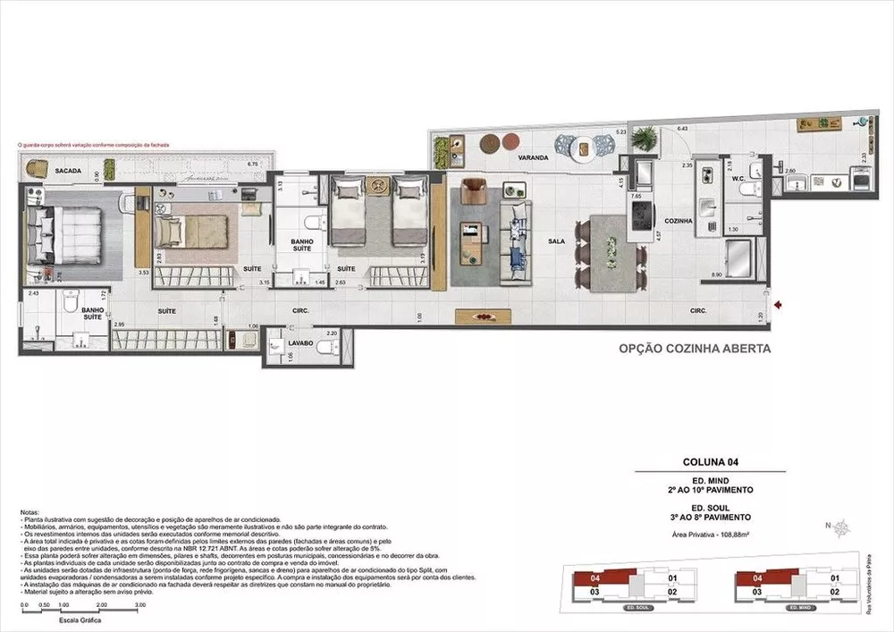 Apartamento, 3 quartos, 113 m² - Foto 28
