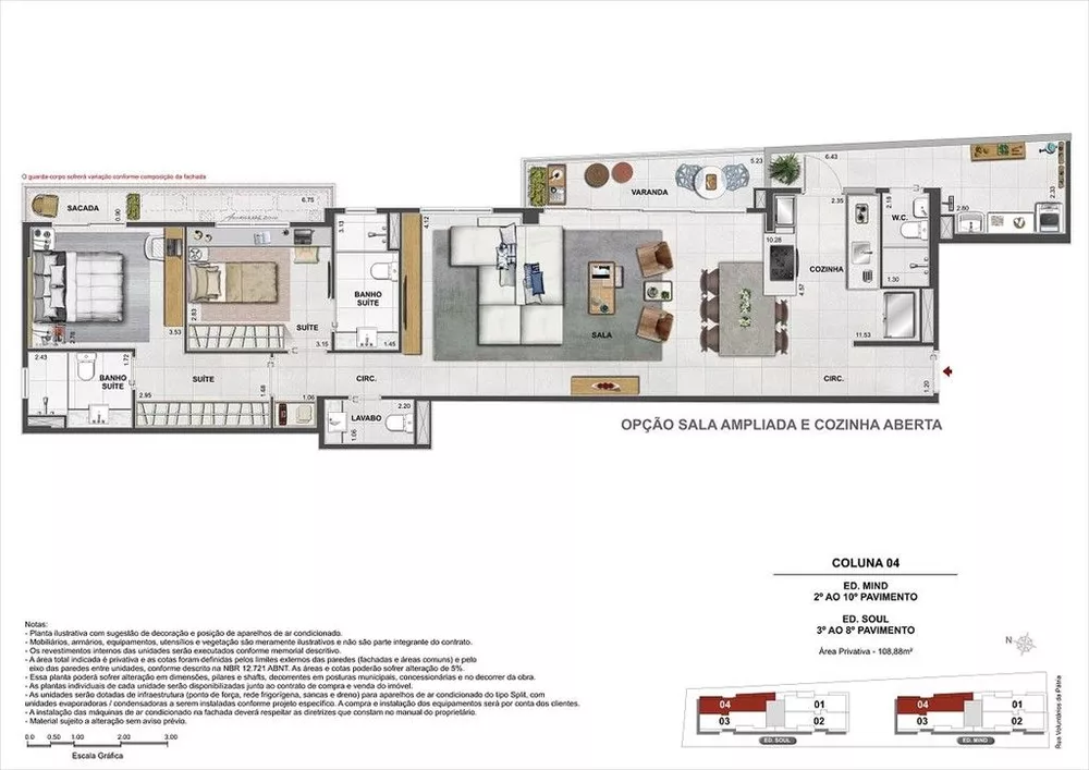 Apartamento, 3 quartos, 113 m² - Foto 39