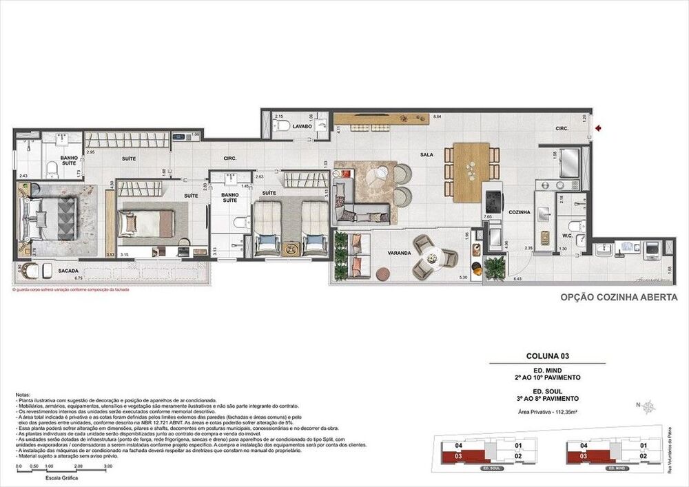 Apartamento, 3 quartos, 113 m² - Foto 30