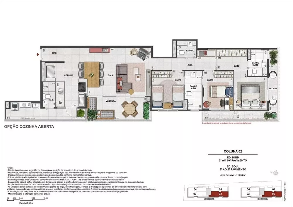 Apartamento, 3 quartos, 113 m² - Foto 23