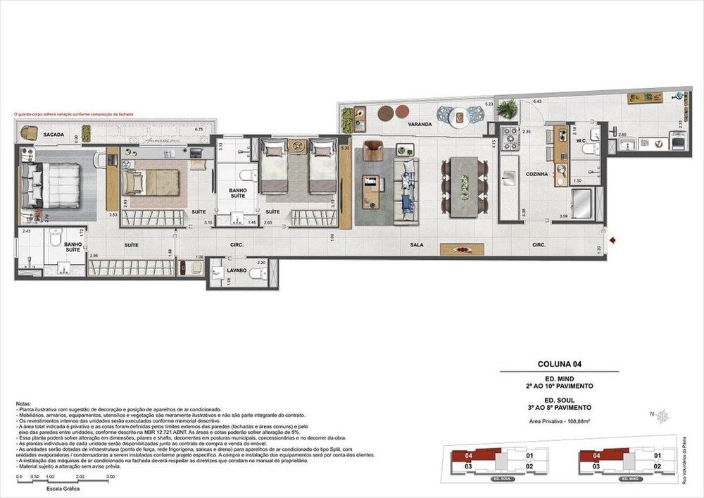 Apartamento, 3 quartos, 113 m² - Foto 35