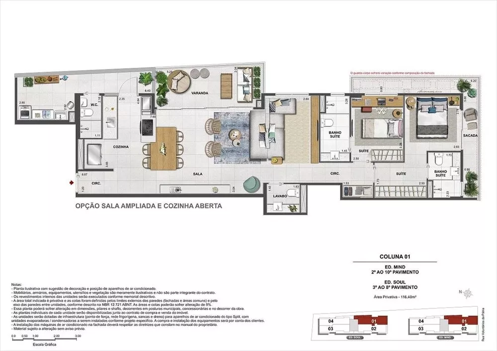 Apartamento, 3 quartos, 113 m² - Foto 33