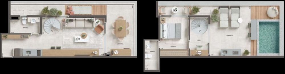 Kitnet-Studio, 38 m² - Foto 1