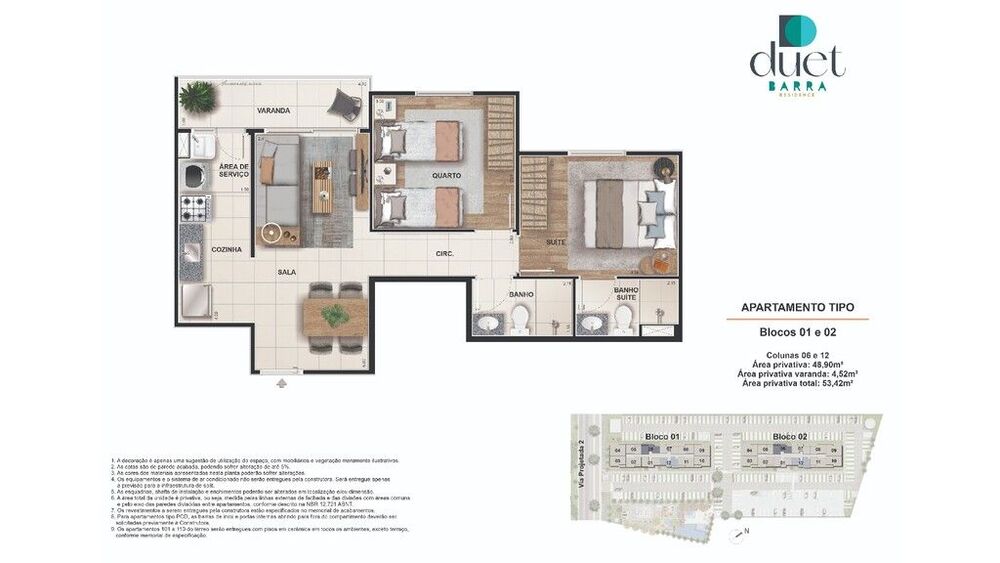 Apartamento, 2 quartos, 67 m² - Foto 3