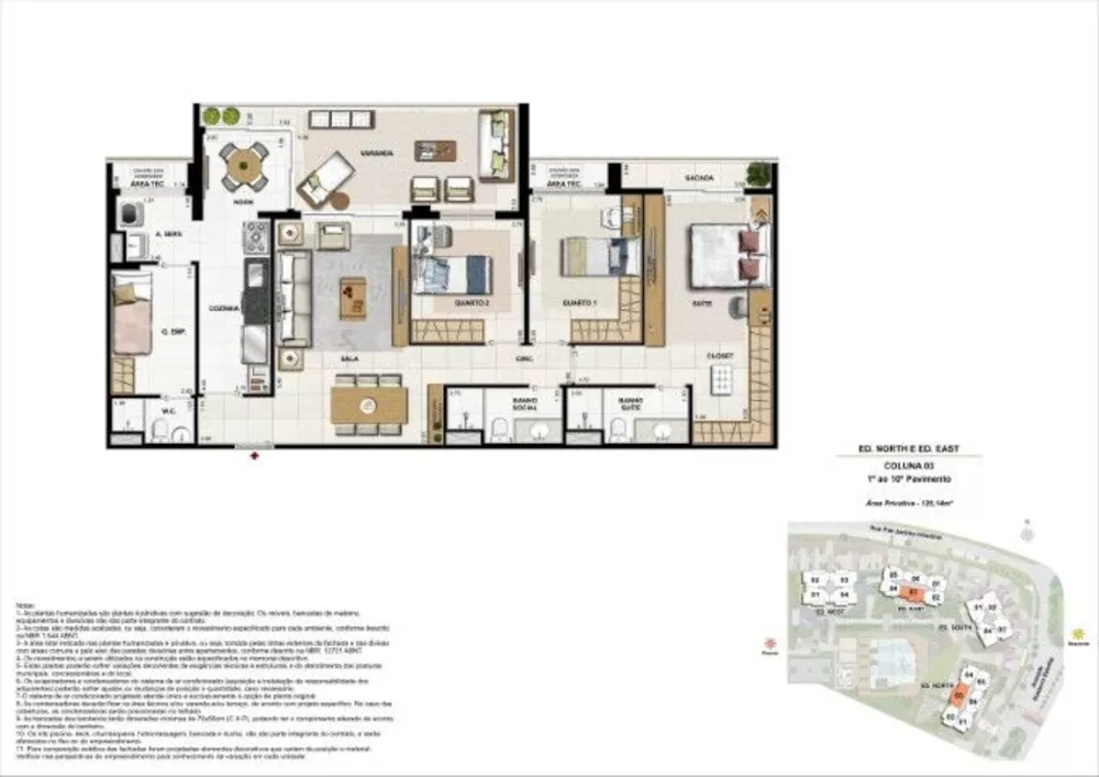 Apartamento, 3 quartos, 119 m² - Foto 31