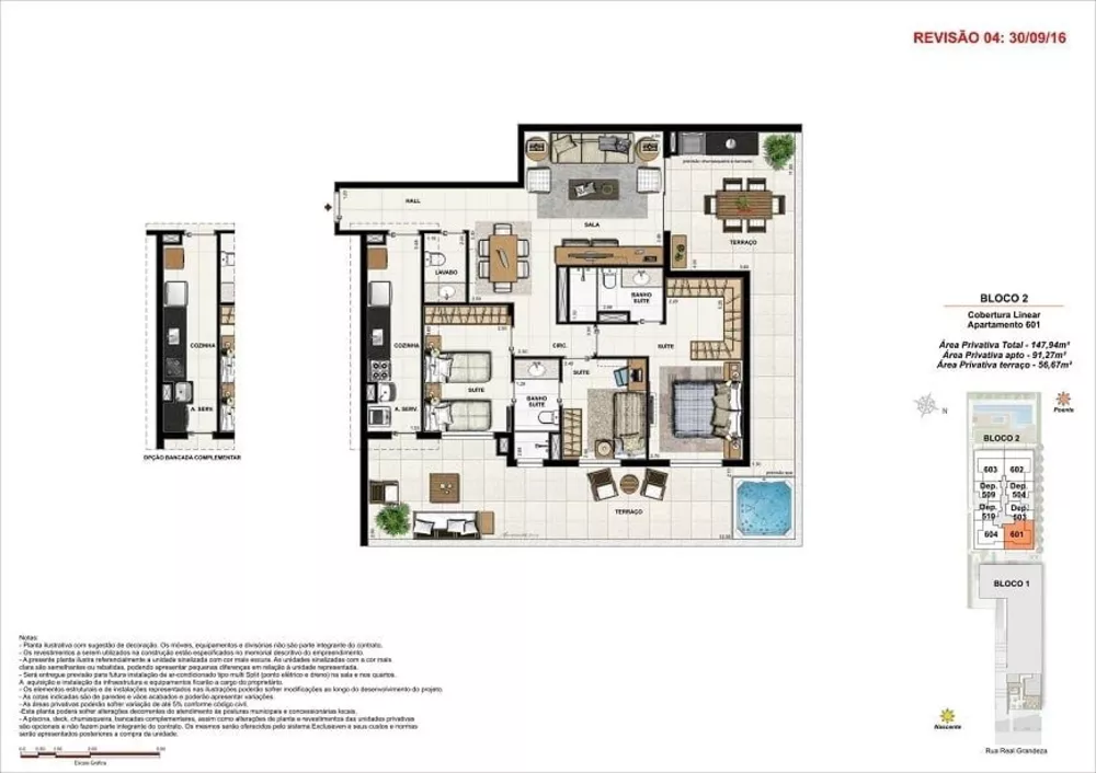 Cobertura, 3 quartos, 148 m² - Foto 31