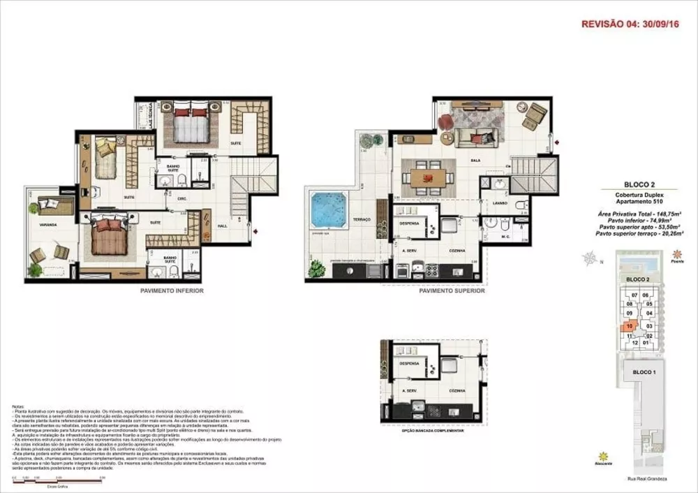 Cobertura, 3 quartos, 148 m² - Foto 36