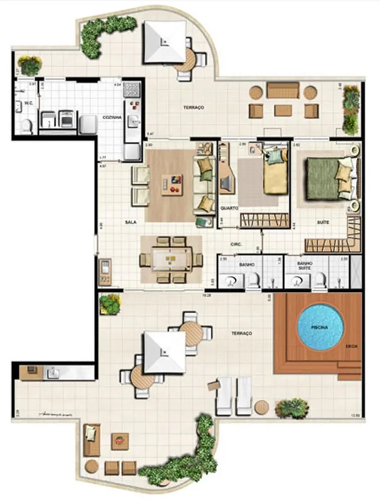 Apartamento, 2 quartos, 82 m² - Foto 35