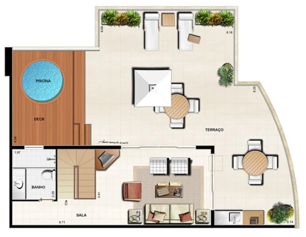 Apartamento, 2 quartos, 82 m² - Foto 34
