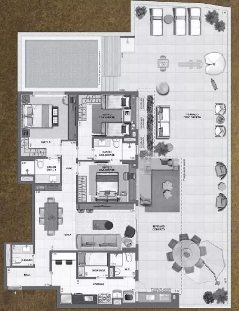 Apartamento, 2 quartos, 97 m² - Foto 1