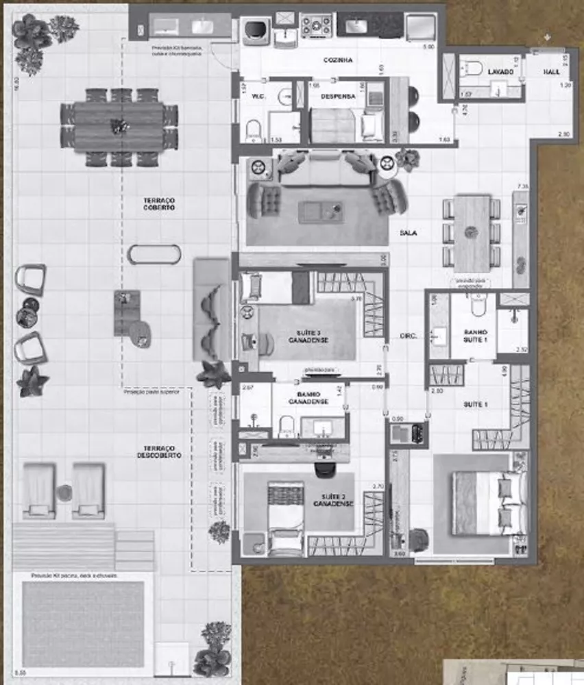 Apartamento, 2 quartos, 97 m² - Foto 2