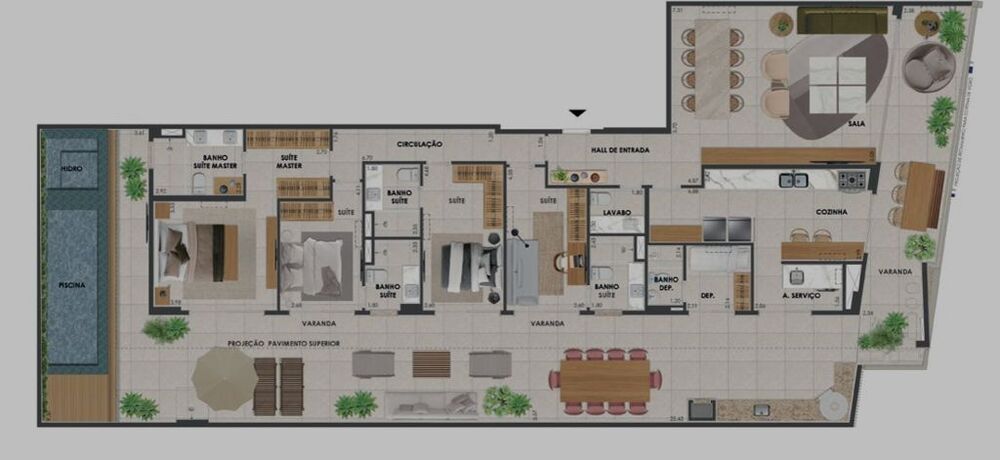 Apartamento, 4 quartos, 214 m² - Foto 16