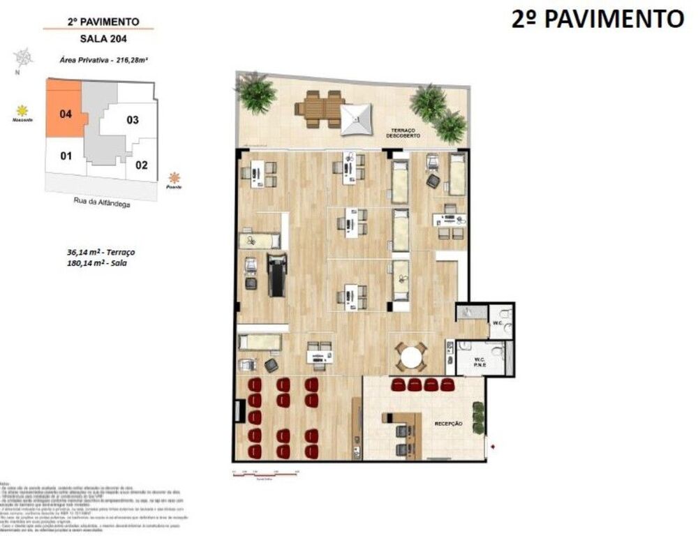 Sala-Conjunto, 200 m² - Foto 1